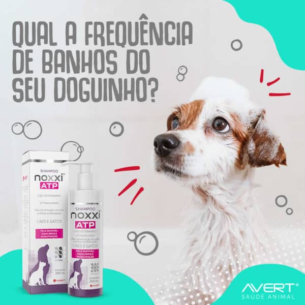 PetStore.com.br Sua Pet Online | Shampoo NOXXI ATP Avert para Cães e Gatos - 200ml