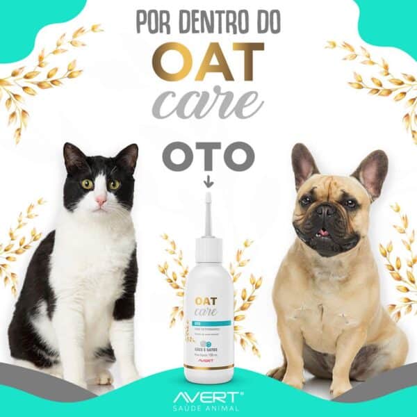 PetStore.com.br Sua Pet Online | Solução Otológica OAT Care Avert para Cães e Gatos - 100ml