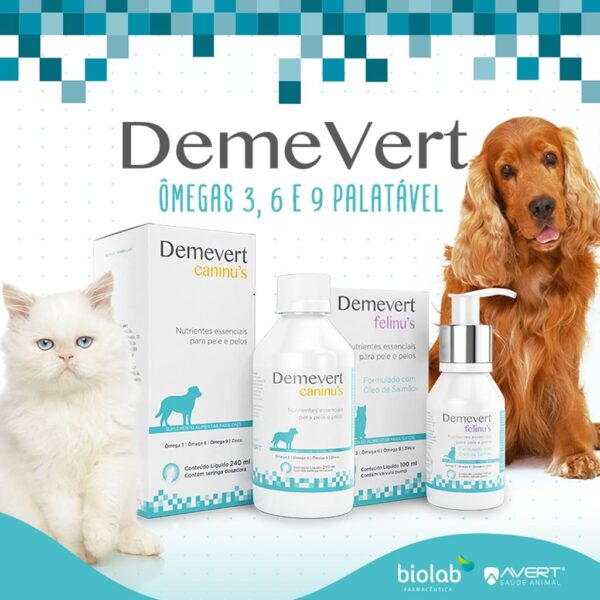 PetStore.com.br Sua Pet Online | Suplemento Alimentar Demevert Caninus Avert - 240ml