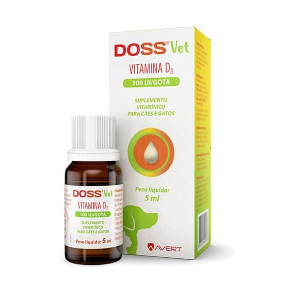 PetStore.com.br Sua Pet Online | Suplemento Vitamínico Doss VET 100UI Gotas Avert - 5ml