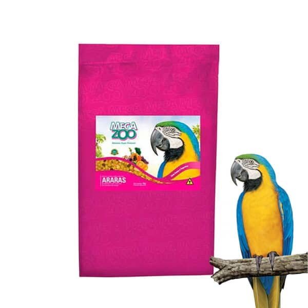 PetStore.com.br Sua Pet Online | Araras Frutas e Legumes MegaZoo - 4kg