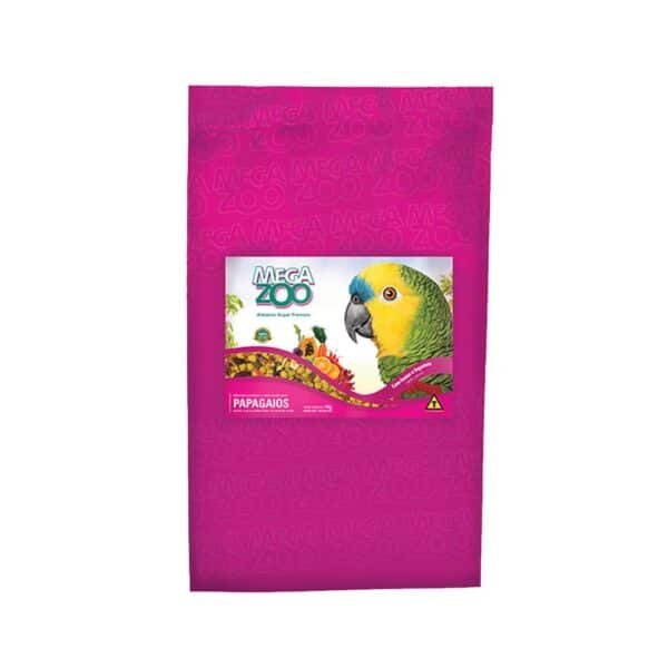 Papagaios com Frutas e Legumes MegaZoo - 4kg