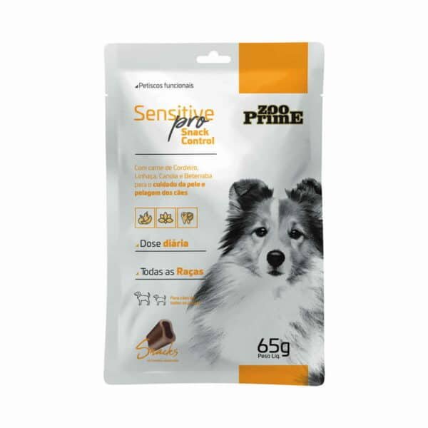 PetStore.com.br Sua Pet Online | Petisco Funcional Sensitive Pro Snack Control Zoo Prime 65g