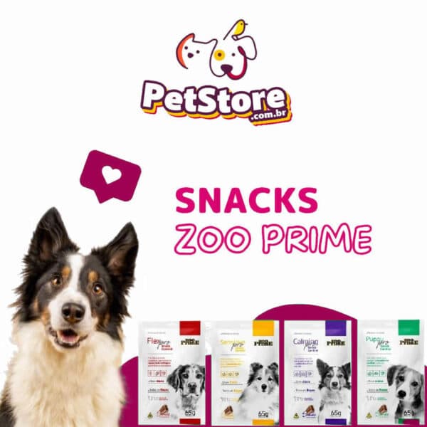PetStore.com.br Sua Pet Online | Petisco Funcional Flex Pro Snack Control Zoo Prime 65g (Validade 24/07/2024)