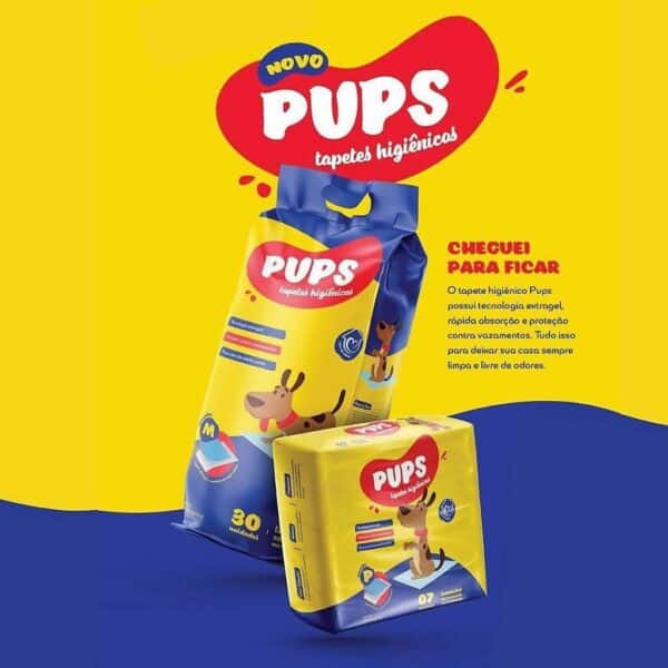 PetStore.com.br Sua Pet Online | Tapete Higiênico Pups Sanithy Prime 60x55 com 30 Unidades