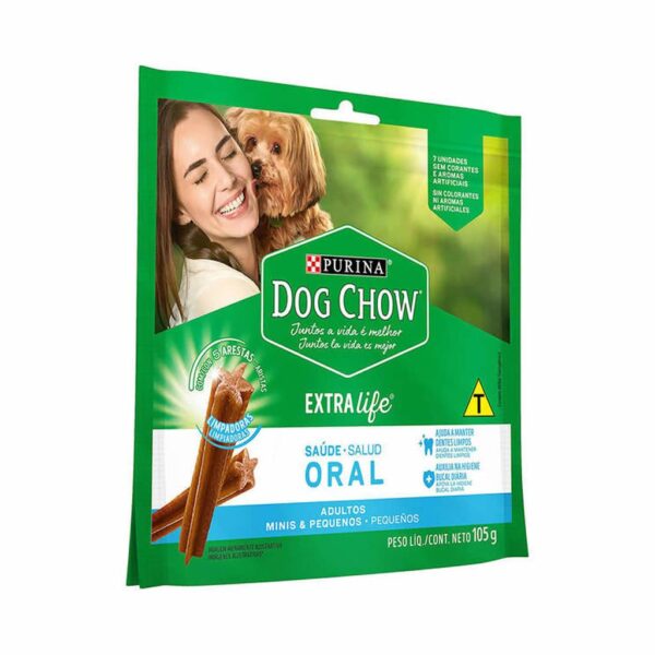 PetStore.com.br Sua Pet Online | Dog Chow Oral para Cães Adultos Minis e Pequenos Nestlé Purina 105g