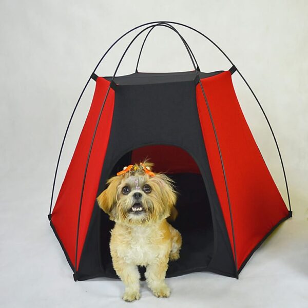 PetStore.com.br Sua Pet Online | Tenda Pet Camping Tubline Vermelho