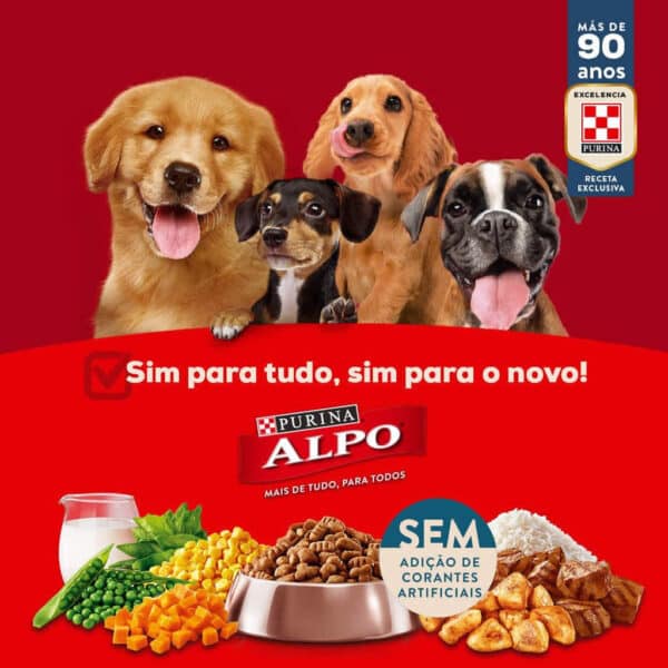 PetStore.com.br Sua Pet Online | Ração Alpo Cães Adultos Carne Frango Vegetais e Cereais Nestlé Purina 18kg