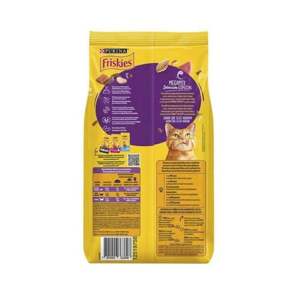 PetStore.com.br Sua Pet Online | Ração Friskies Gatos Adultos Megamix Nestlé Purina 1kg