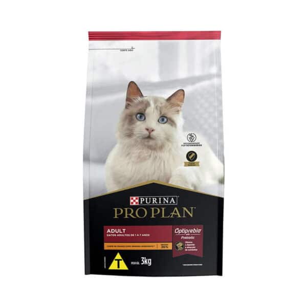 PetStore.com.br Sua Pet Online | Ração Pro Plan Cat Adult Nestlé Purina 3kg