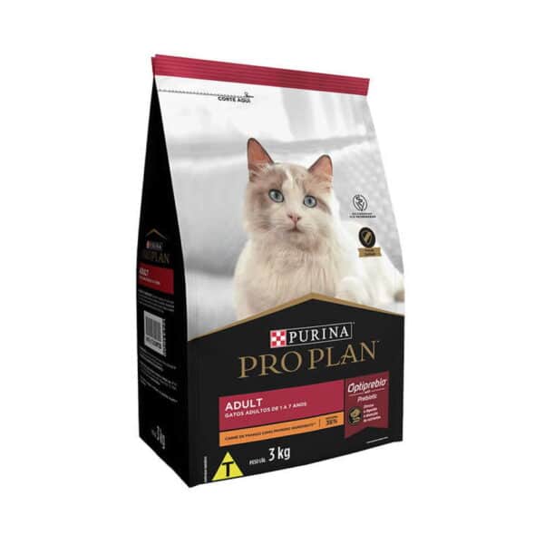 PetStore.com.br Sua Pet Online | Ração Pro Plan Cat Adult Nestlé Purina 3kg