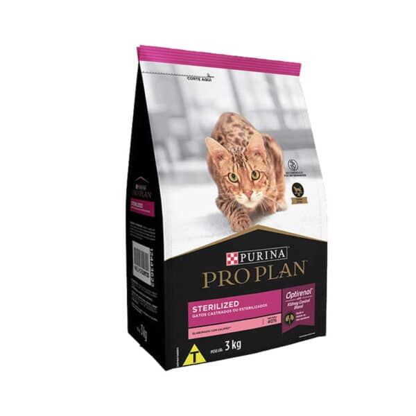 PetStore.com.br Sua Pet Online | Ração Pro Plan Cat Sterilized Nestlé Purina 3kg