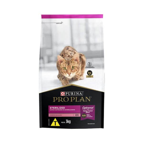 PetStore.com.br Sua Pet Online | Ração Pro Plan Cat Sterilized Nestlé Purina 3kg