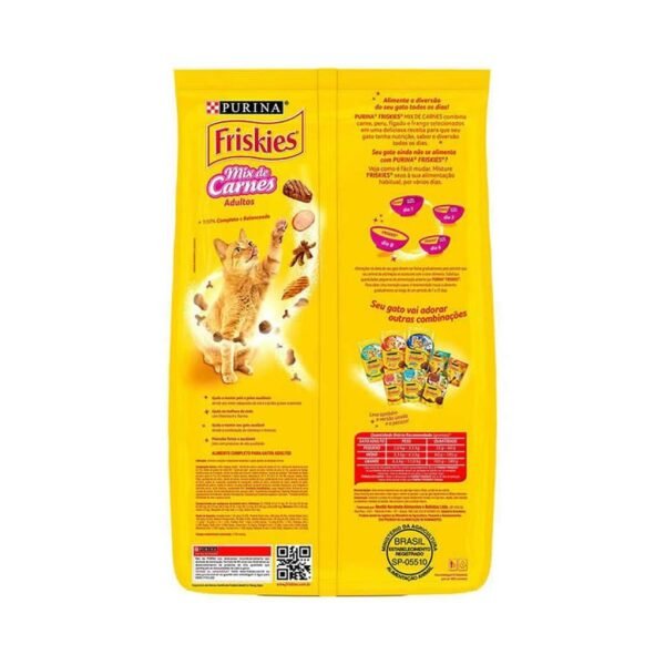 PetStore.com.br Sua Pet Online | Ração Friskies Gatos Adultos Mix de Carnes Nestlé Purina 10,1kg