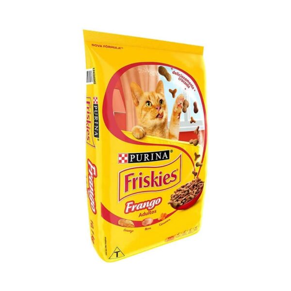 PetStore.com.br Sua Pet Online | Ração Friskies Gatos Adultos Frango Nestlé Purina 10,1kg