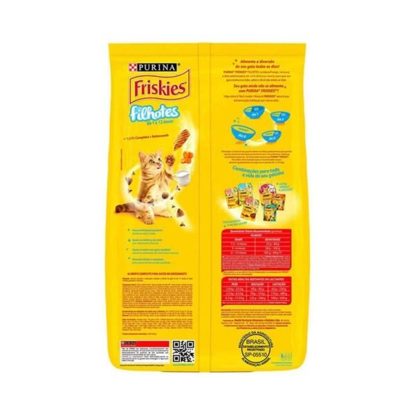 PetStore.com.br Sua Pet Online | Ração Friskies Gatos Filhotes Nestlé Purina 10,1kg