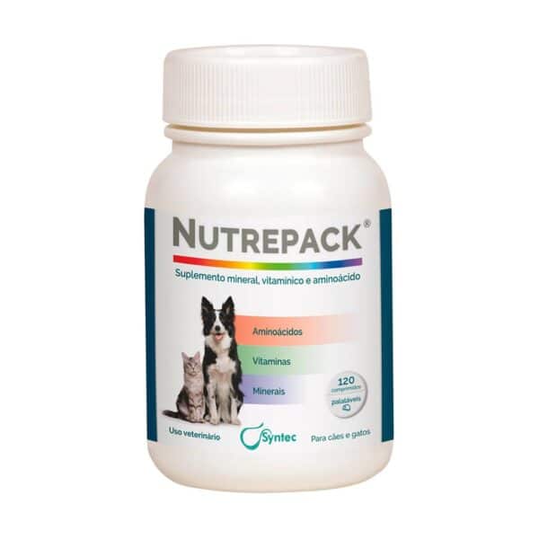PetStore.com.br Sua Pet Online | Suplemento Nutrepack Syntec - 120 Comprimidos