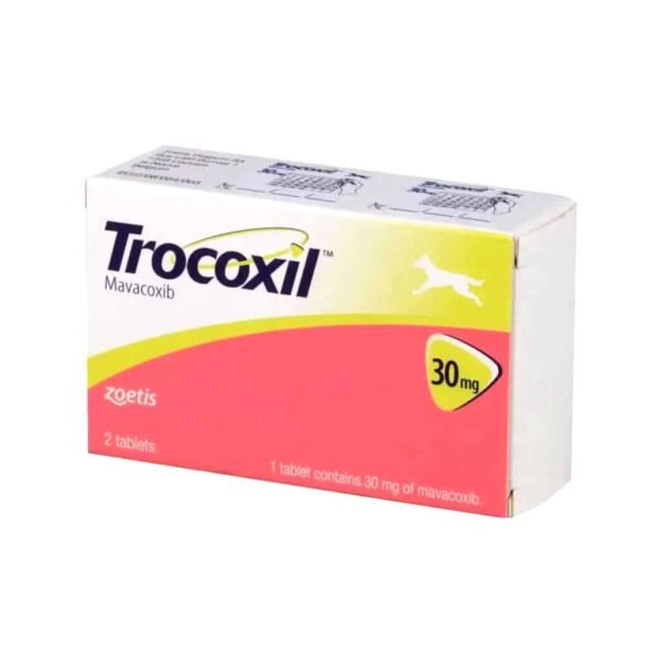 Anti-inflamatório Trocoxil Zoetis 30mg para Cães 2 comprimidos