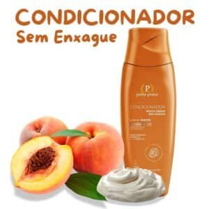 Condicionador sem Enxague 300ml Peach Cream Pethy Group