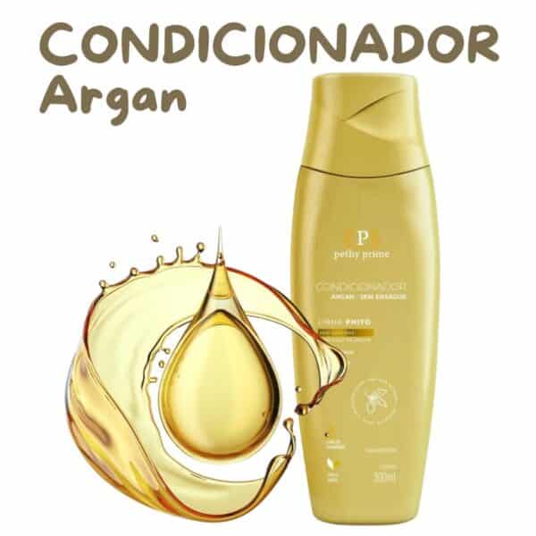 Condicionador Sem Enxague Argan Pethy Prime 300ml