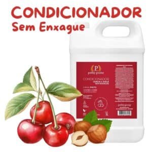 Condicionador Sem Enxague Cereja e Avelã Pethy Prime 5L