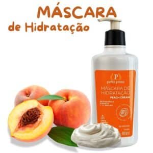 Máscara de Hidratação Peach Cream Pethy Prime 400ml