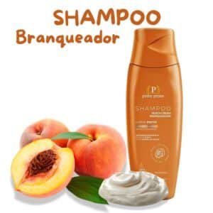 Shampoo Branqueador Peach Cream Pethy Prime 300ml