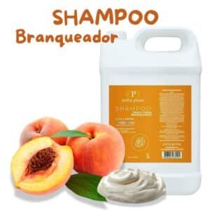 Shampoo Branqueador Peach Cream Pethy Prime 5L