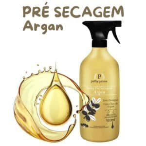 Spray pré Secagem Argan Pethy Prime – 500ml