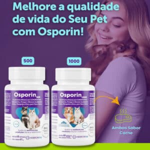Osporin 1000 e Osporin 500 Hebron Vet