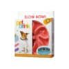 Comedouro Lento Slow Bowl Flor Pet Brink para Cães