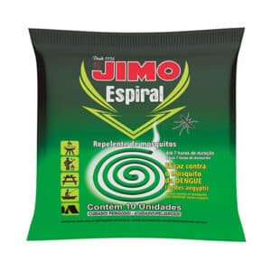 Repelente para Insetos JIMO Espiral com 10 unidades