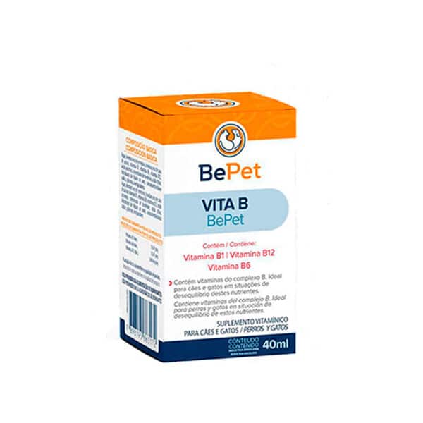 Suplemento Vitamínico Vita B BePet 40ml