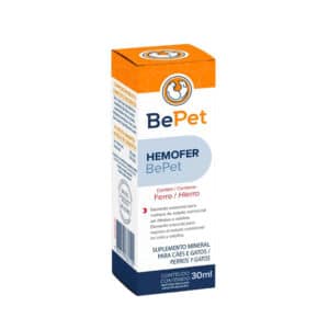 Hemofer Suplemento Mineral Cães E Gatos 30ml Bepet