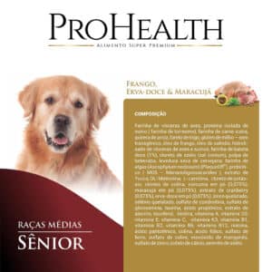 Ração Pro Health Cães Sênior de Raças Médias