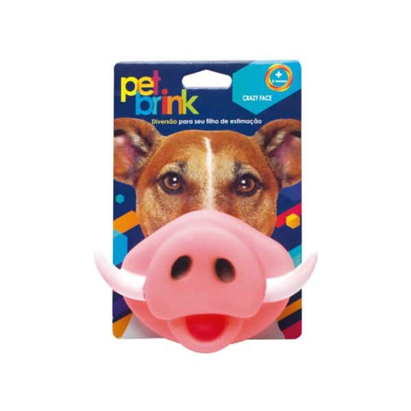 PetStore.com.br Sua Pet Online | Brinquedo Crazy Faces Pet Brink para Cães