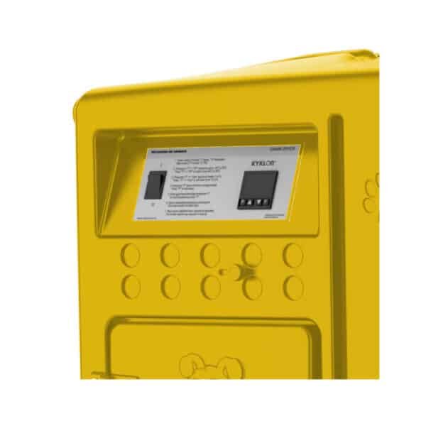 PetStore.com.br Sua Pet Online | Máquina de Secar Animais Rotomoldada Amarelo Kyklon 127v