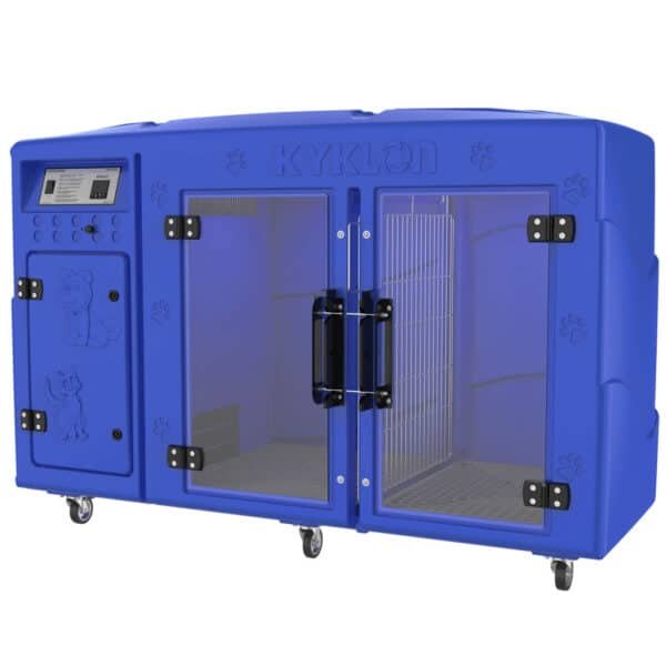 PetStore.com.br Sua Pet Online | Máquina de Secar Animais Rotomoldada Azul Marinho Kyklon 127v