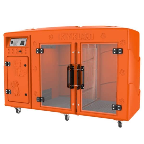 PetStore.com.br Sua Pet Online | Máquina de Secar Animais Rotomoldada Laranja Kyklon 220v