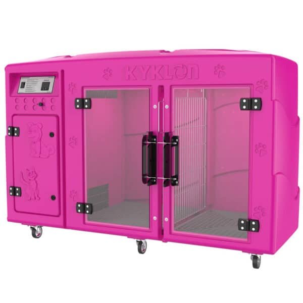 PetStore.com.br Sua Pet Online | Máquina de Secar Animais Rotomoldada Rosa Pink Kyklon 127v