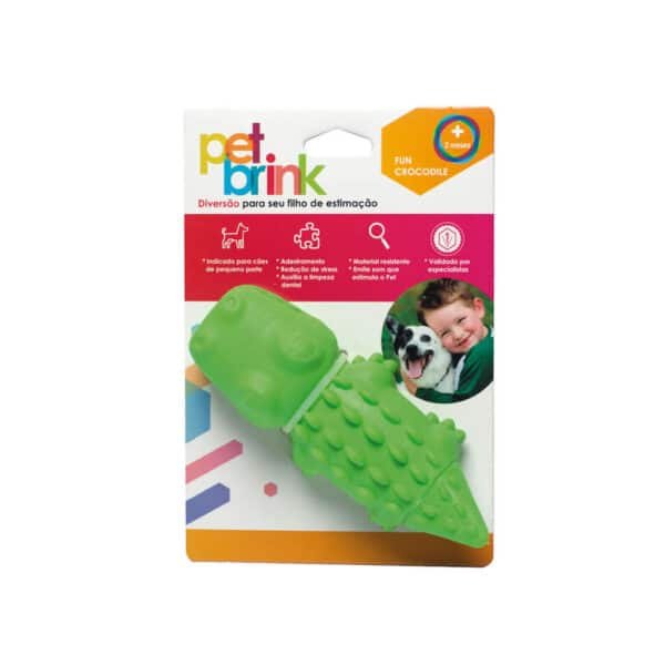 PetStore.com.br Sua Pet Online | Brinquedo Fun Crocodile Pet Brink para Cães