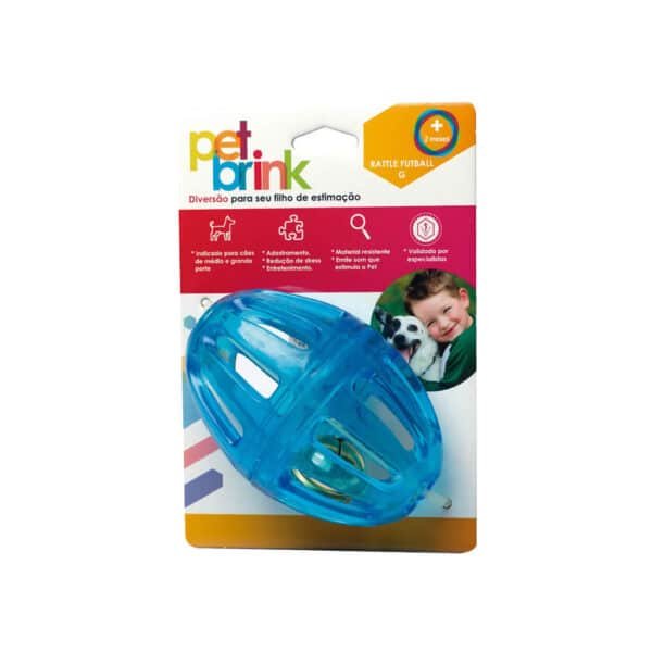 PetStore.com.br Sua Pet Online | Brinquedo Rattle Futball Grande Pet Brink para Cães