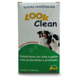 Luvas higiênicas LookClean com 12 unidades