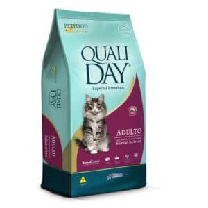 Ração Qualiday Gatos Castrados Salmão 3kg