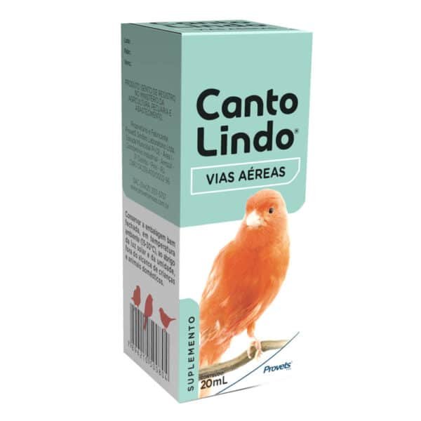 Suplemento Canto Lindo Vias Aéreas 20ml Provets Simões