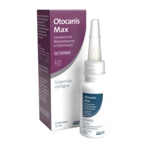 Solução Otológica Otocanis Max 15ml para Cães e Gatos Provets Simões