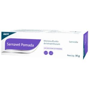 Sarnicida Sarnavet Pomada 30g para Cães e Gatos Provets Simões