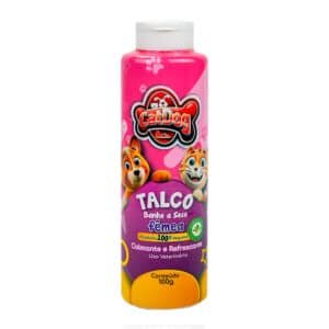 Talco Banho a Seco Fêmea 100g CatDog & Cia