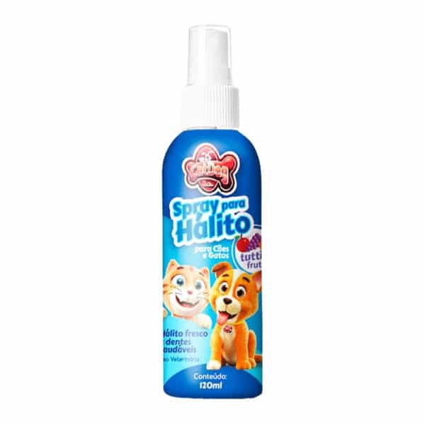 Spray para Hálito Tutti-Frutti 120ml para Cães e Gatos CatDog & Cia