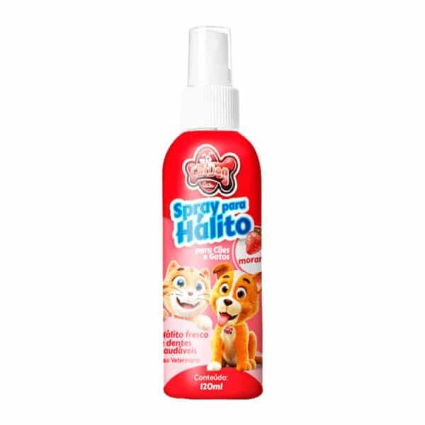 Spray para Hálito Morango 120ml para Cães e Gatos CatDog & Cia